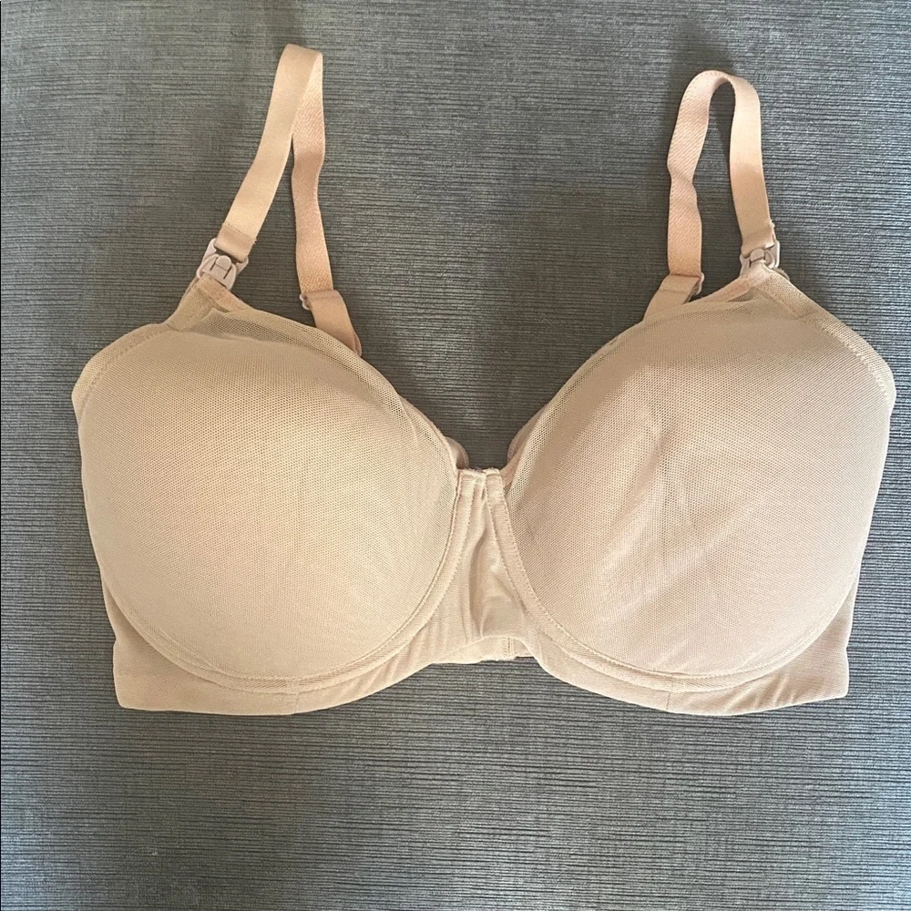 Le Mystere 363 Mama Mía Nude/Beige Nursing Bra 36DDD